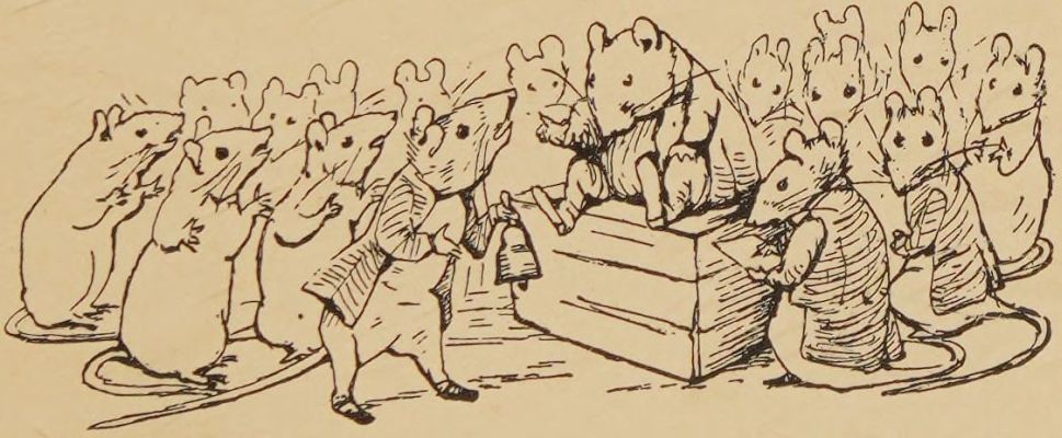 Soap-box chair taken by Alder-rat Squeaker.