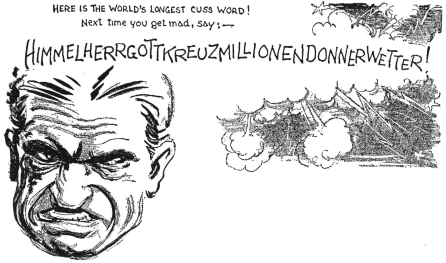 German cuss word