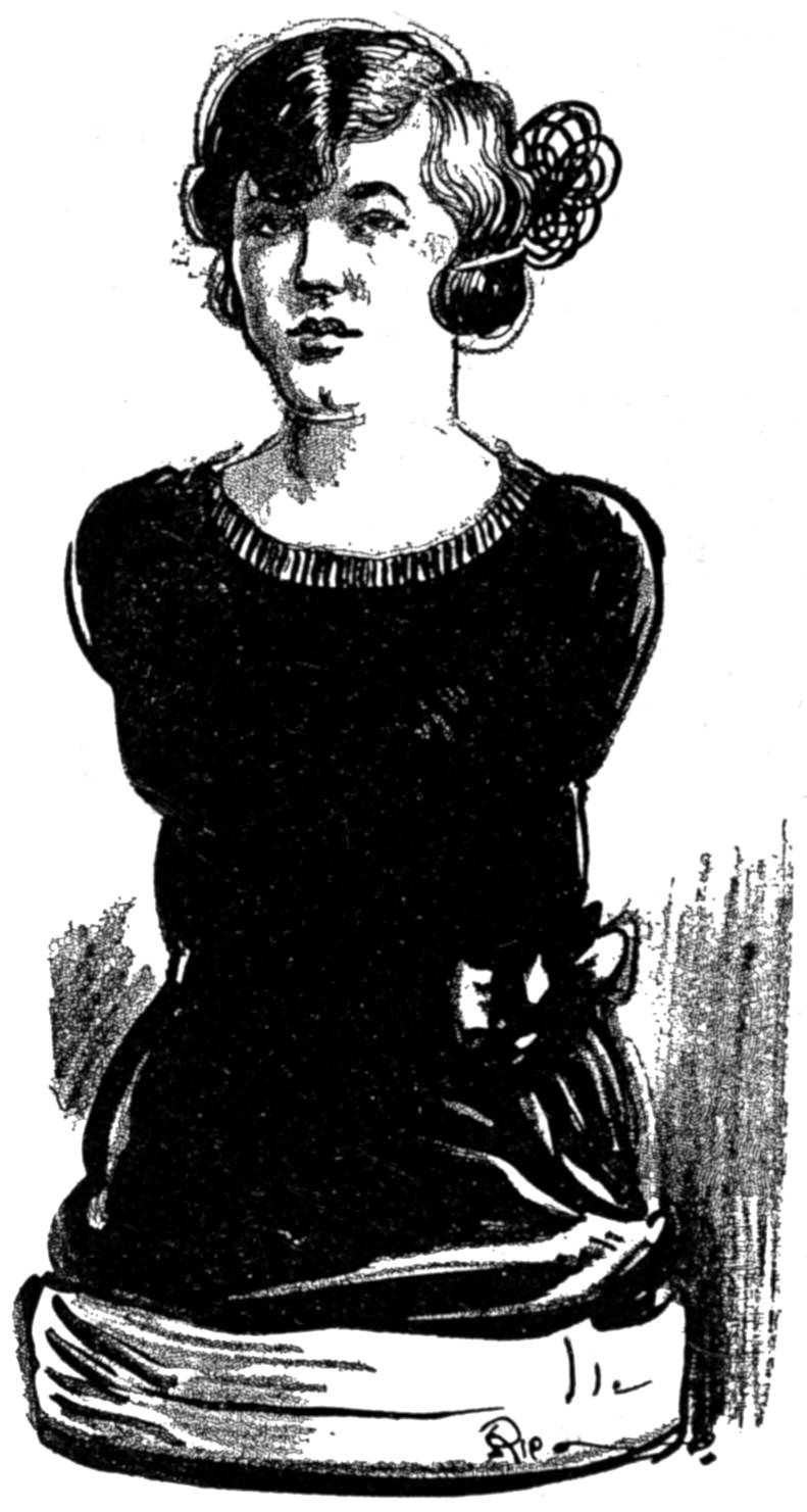 Lady without arms and legs