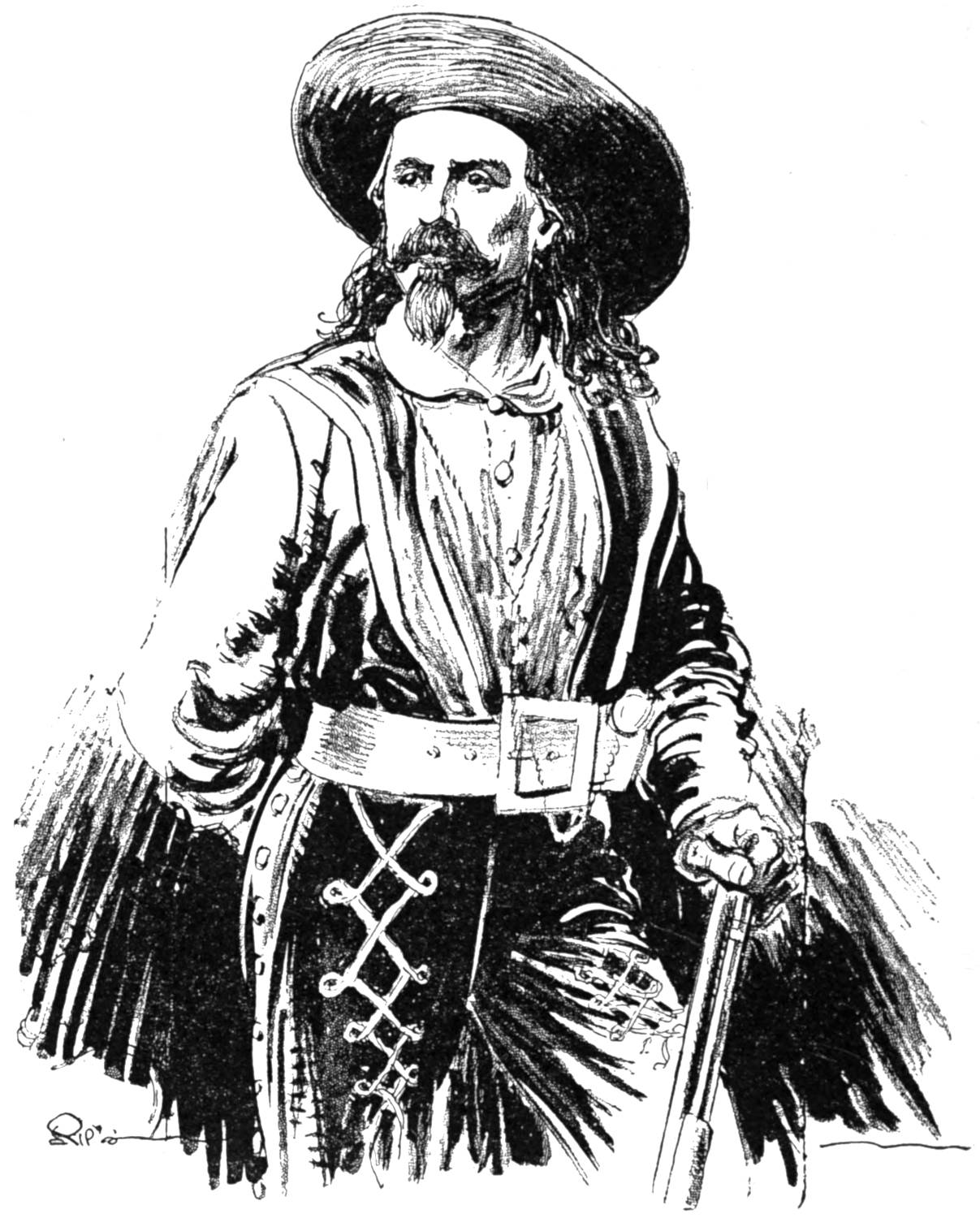 Portrait of Buffalo Bill