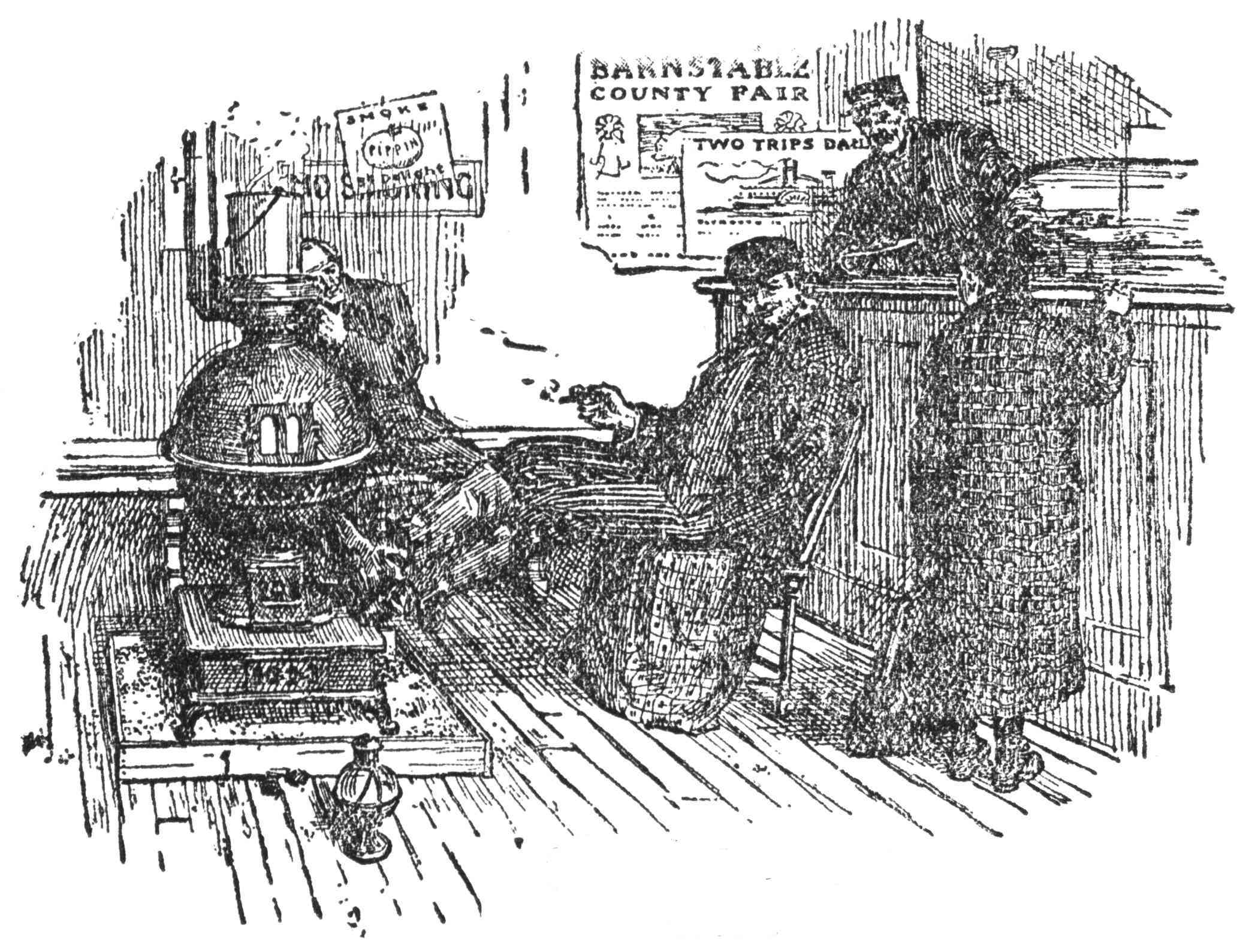 Country store scene