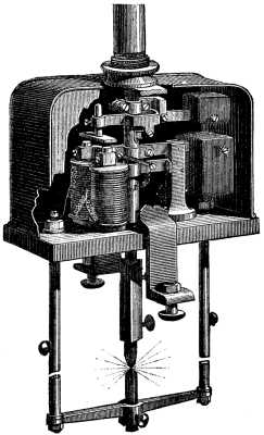 Fig. 1--MONDOS'S ELECTRIC LAMP.