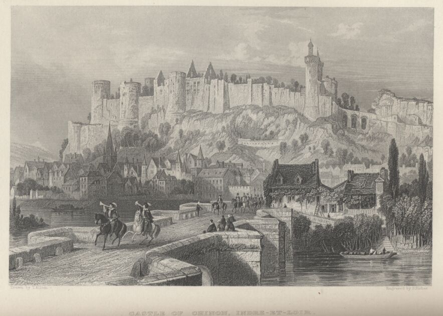Chinon Castle&mdash;&mdash;95 