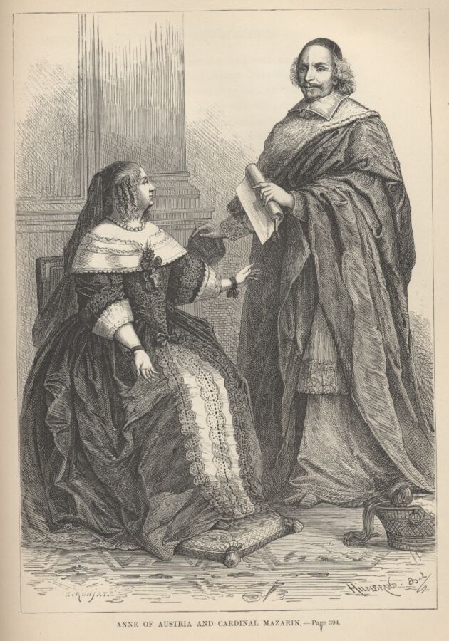 Anne of Austria and Cardinal Mazarin&mdash;&mdash;394 