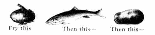 Fry this, Then this, Then this&mdash;in the same Crisco.