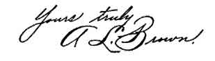 A mechanical or artificial hand in copy-book style,
lightly and delicately traced.