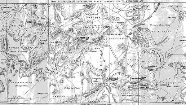 Map of the Operations of the Natal Field Army
from January 11 to February 9
