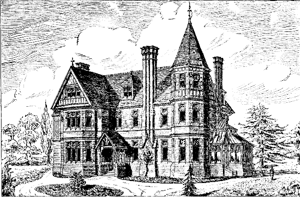 SUGGESTIONS IN ARCHITECTURE&mdash;DESIGN FOR A VILLA.