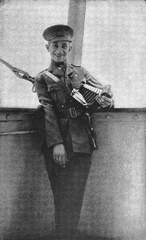 Private Peat
Still smiling though his right arm is useless