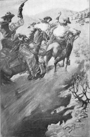 Then up in the air he went.&mdash;Page 224.