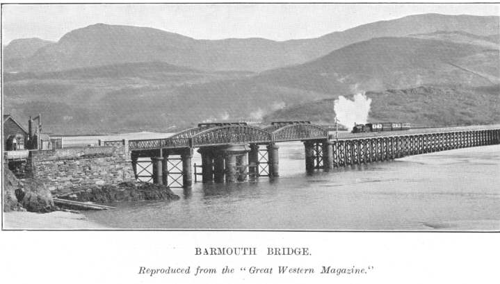 Barmouth Bridge.  Reproduced from the &ldquo;Great Western
Magazine.&rdquo;