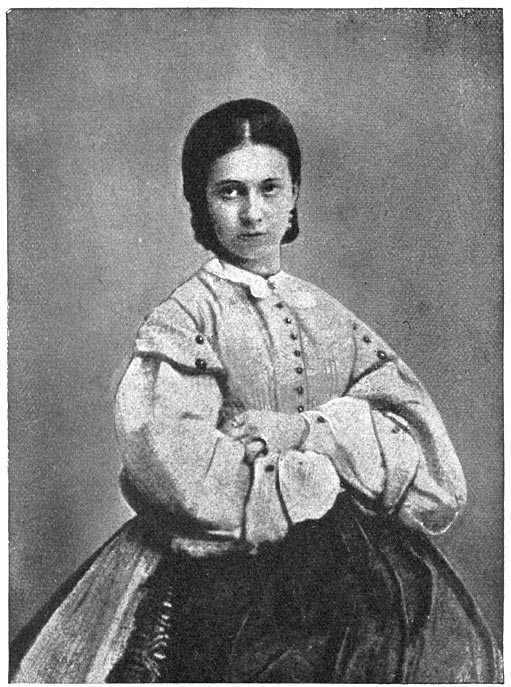 Gravin Sofie Andrejewna Tolstoi in 1860, v&oacute;&oacute;r haar huwelijk.—Blz. 446.