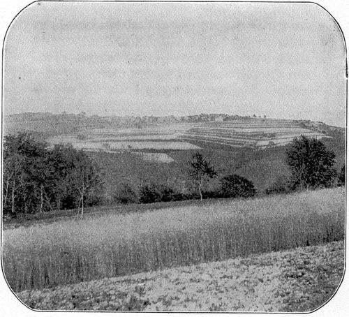 Village with Open Fields, N�rtershausen, near
Coblentz. Germany. (From a photograph taken in 1894.)