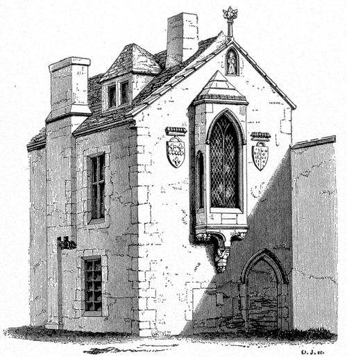 Residence of Chantry Priests of Altar of St. Nicholas,
near Lincoln Cathedral.