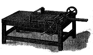 Fig. 13.&mdash;Bar-cutting machine.