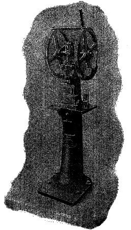Fig. 17.&mdash;Soap-stamping machine, showing box mould.