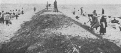 The Great Bund Built To Keep Back The Marsh At
Falahiyah