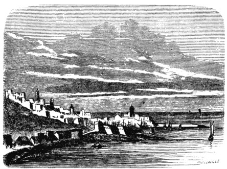 ALGIERS FROM THE SEA.