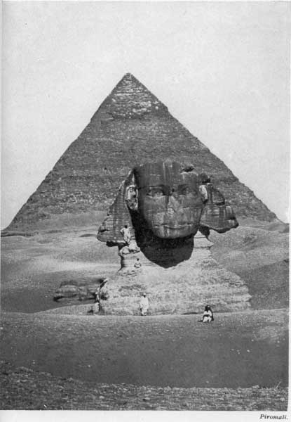 Plate 11
THE SPHINX AND THE SECOND PYRAMID. Page 79