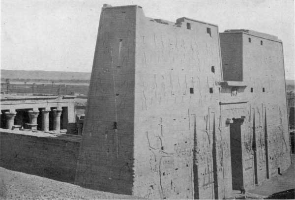 Plate 14

GATEWAY OF THE TEMPLE OF EDFU. Pages 74, 75