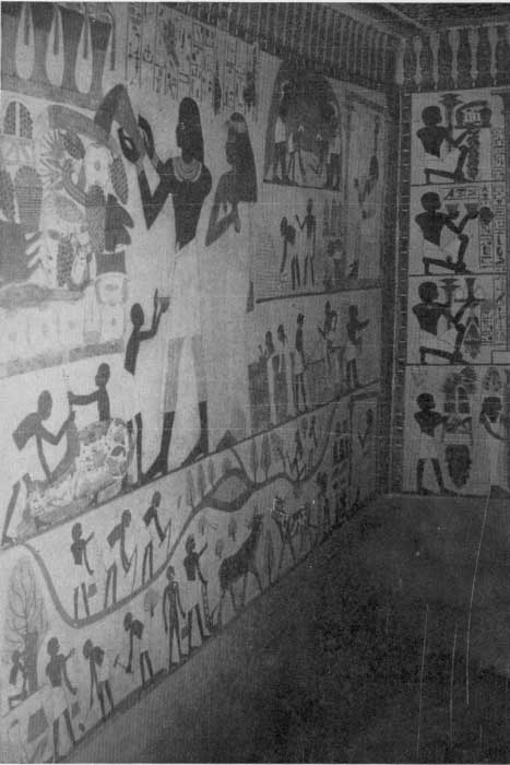 Plate 15

WALL-PICTURES IN A THEBAN TOMB. Pages 80, 81