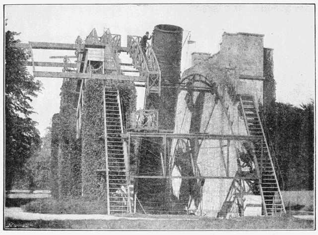 LORD ROSSE'S TELESCOPE. From a photograph by W. Lawrence,
Upper Sackville Street, Dublin.