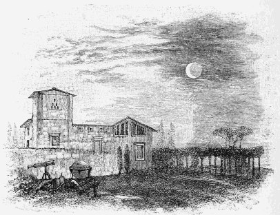 THE VILLA ARCETRI.
Galileo's residence, where Milton visited him.