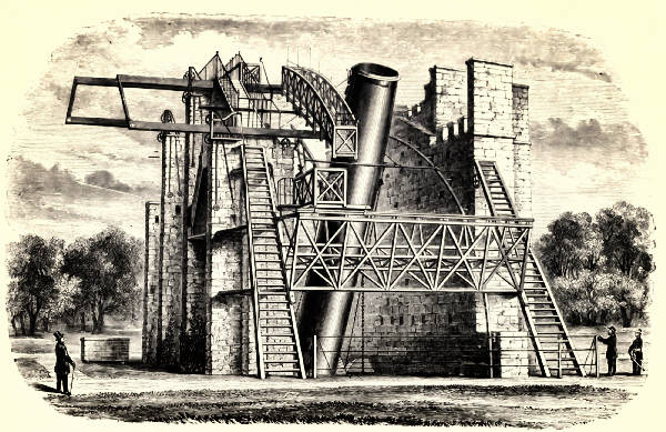 Fig. 7.&mdash;Lord Rosse's Telescope.
