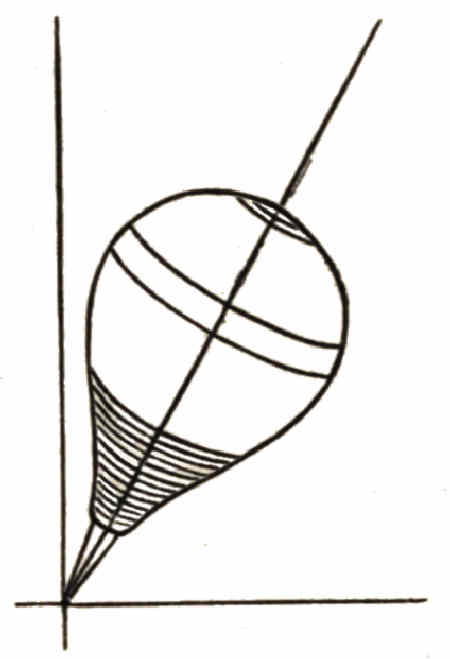 Fig. 101.&mdash;Illustration of the Motion of Precession.