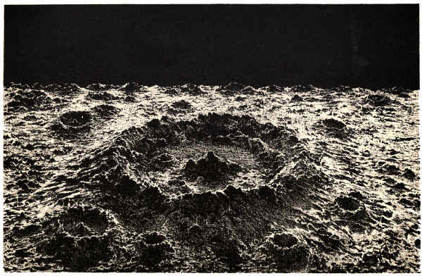PLATE VIII.
A NORMAL LUNAR CRATER.