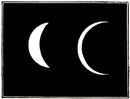 Fig. 42.&mdash;Mercury as a Crescent.