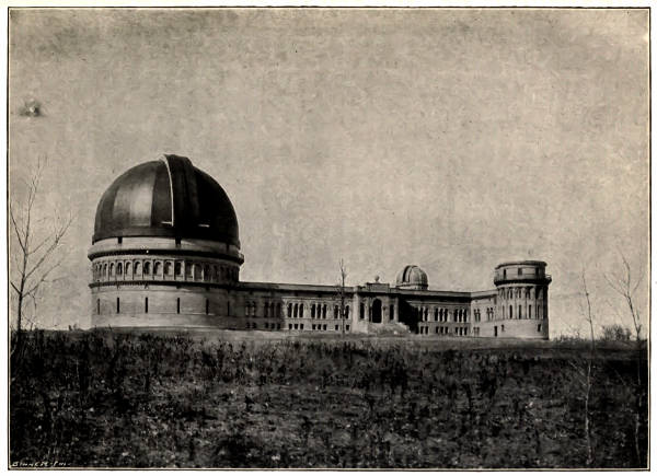 Fig. 6.&mdash;South Front of the Yerkes Observatory, Chicago.