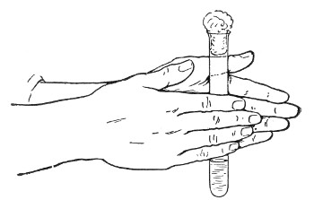 Fig. 124.&mdash;Mixing emulsion for plates.
