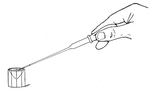 Fig. 14.&mdash;Filling the capillary teat-pipette.
