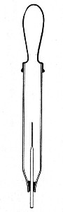 Fig. 18.&mdash;Throttle pipette&mdash;small capacity.