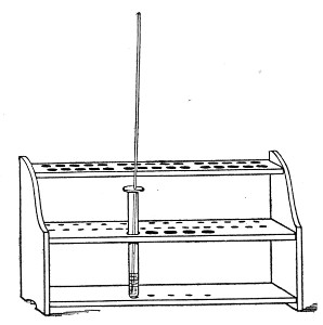 Fig. 219.&mdash;Test-tube rack.