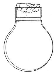 Fig. 4.&mdash;Kolle's culture flask.
