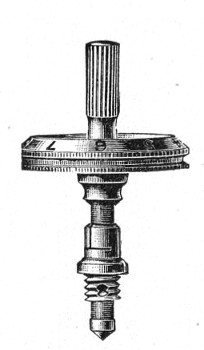 Fig. 44.&mdash;Spindle head to fine adjustment.