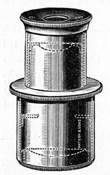 Fig. 48.&mdash;Huyghenian eyepiece.