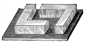 Fig. 72.&mdash;L-shaped brass moulds.