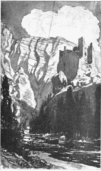 VAUCLUSE&mdash;RUINS OF CASTLE