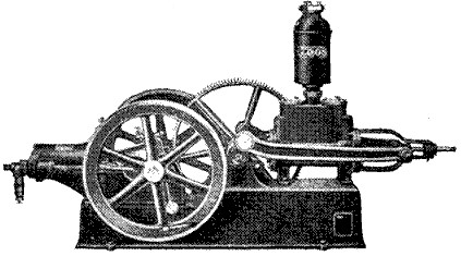 Fig. 47.&mdash;A gas engine.