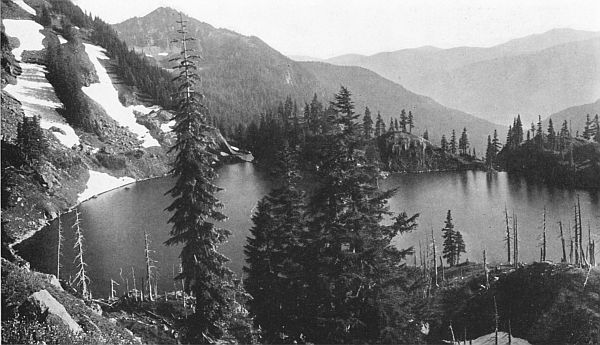 DEEP LAKE&mdash;A TYPICAL SCENE IN THE CASCADE MOUNTAINS.