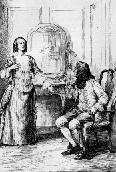 THE AMOUR DRAWS TO AN END

I told him I thought he grew sick of me; and he
answered in a heat that truly so he was
