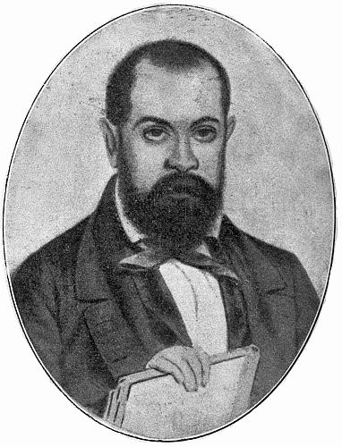 Imagen de Domingo F. Sarmiento Cuando escribi� el Facundo.