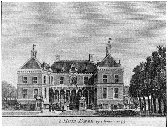 &rsquo;t Huis Eeze by Almen 1743
