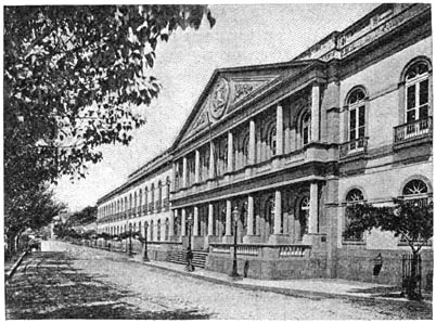 Het ziekenhuis &ldquo;Misericordia&rdquo; te Rio de Janeiro.