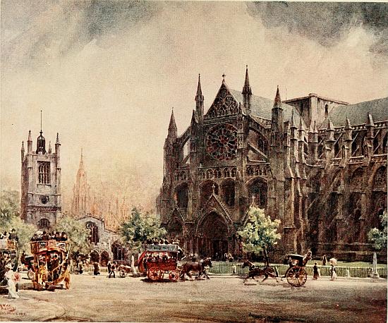 LONDON

WESTMINSTER ABBEY

THE NORTH TRANSEPT