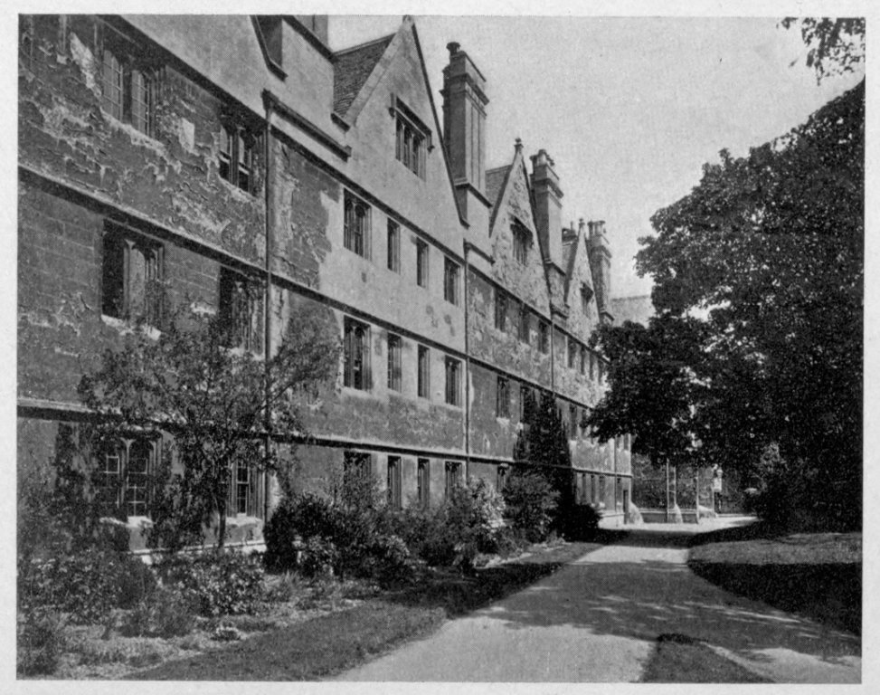 WADHAM COLLEGE&mdash;GARDEN FRONT.