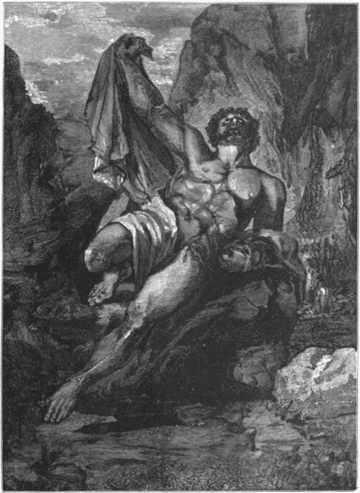 "DYING HERCULES."&mdash;[SAMUEL F. B. MORSE.]